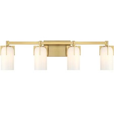 Savoy House Lighting 8-4128-4-322 Caldwell Bathroom Vanity Light Warm Brass