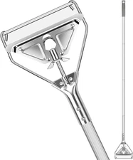 Commercial Mop Handle Heavy Duty,Industrial Metal Mop Stick Replacement for Home