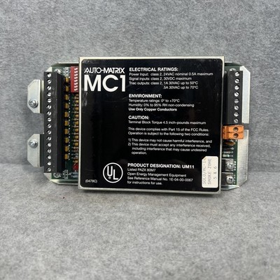 American Auto-Matrix Control MC1 Equipment Controller 1D-00-11-0291