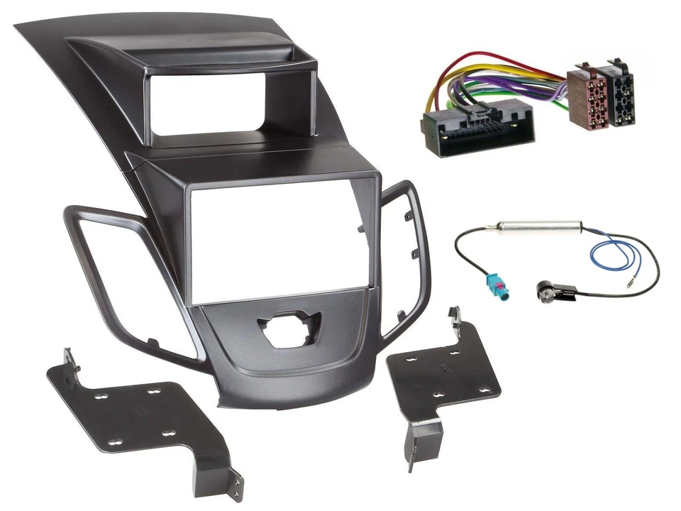 JVC USB Bluetooth 2DIN DAB MP3 Autoradio für Ford Fiesta 10-17 Display schwarz - Bild 3 von 4