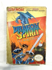Dragon Spirit: The New Legend NES CIB w Manual Complete Tested & Working