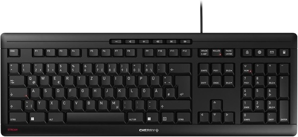 Cherry Stream Keyboard, Kabelgebundene Tastatur, Deutsches Layout (Qwertz)-image