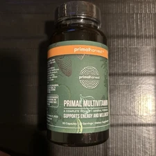 Primal Harvest Multi-vitamin 30-capsules Exp 8/27 bulk 5 pack 150 capsules