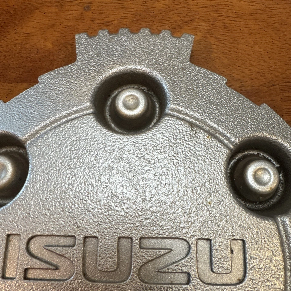 (1) Tapa central plateada Isuzu I-290 I-350 I-370 2006-2008 9593994 Foto 4 de 4