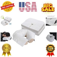 Disposable Face Cradle Covers Medical-Grade, Ultra Soft, Luxurious, Non-Sti...