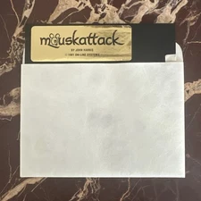 Mouskattack 1981 game by Sierra On-Line Systems for Apple II