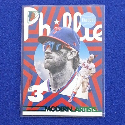 Topps 2022 Gallery Modern Artists #MA-2 Bryce Harper # To 250 Green
