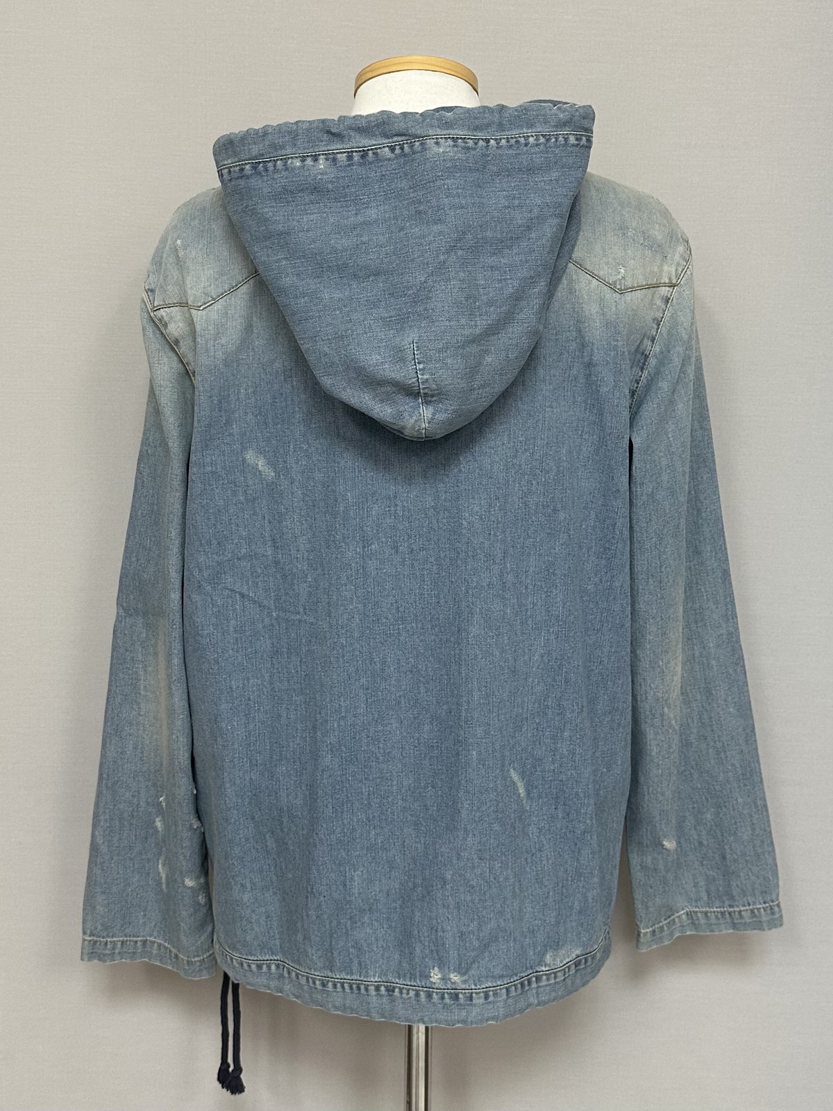 Camicia Saint Laurent denim con cappuccio 95 101561276