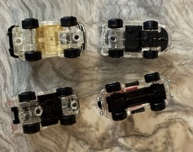 Micro Machines X-RAY Galoob 1990 Lot Transparent Lamborghini Porsche Mercedes 