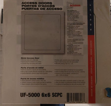 New Sealed Acudor Metal Access Door UF-5000 8x8 White