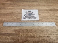 RARE Starrett 1/50"=.02" Graduations, 12” Combination Square Blade Scale Rule