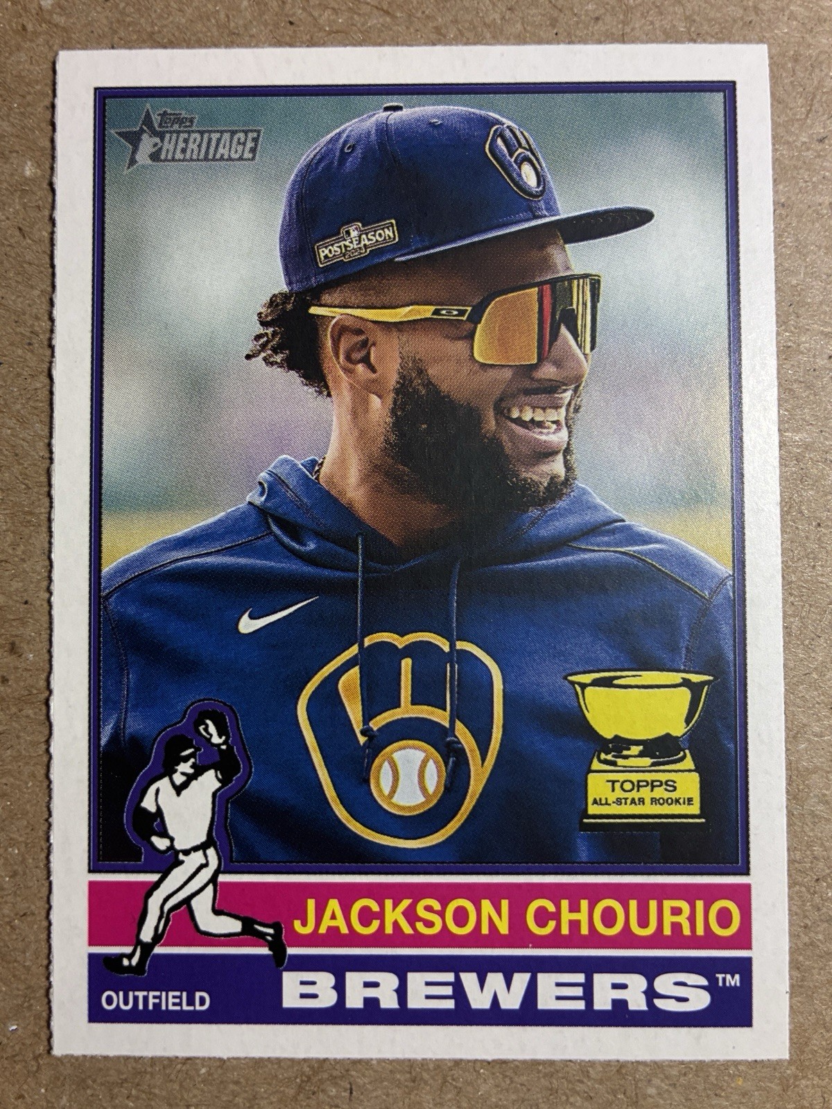 2025 Topps Heritage - Image Variation Jackson Chourio #106