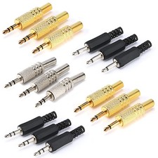 3.5mm Mini Stecker Audio Stereo Klinken Adapt...