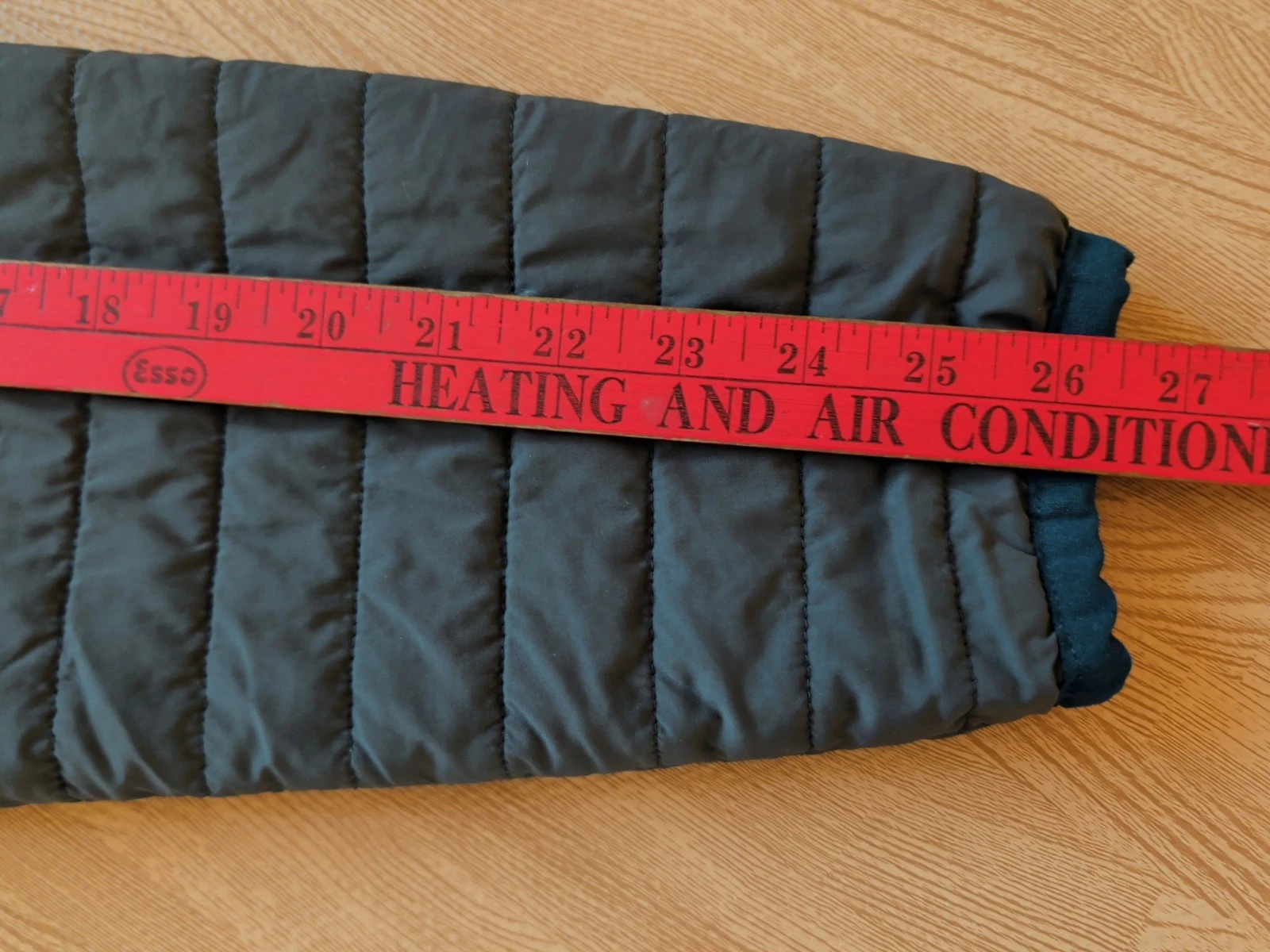 Relwen Windzip Jacket Charcoal Loden Huckberry Men's XL Softshell Quilted Coat - product detail image 9