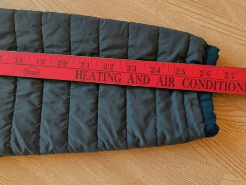 Relwen Windzip Jacket Charcoal Loden Huckberry Men's XL Softshell Quilted Coat image 9