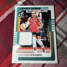 2025 Panini Donruss WNBA Aaliyah Edwards Jersey Patch!! 🏀 Washington Mystics