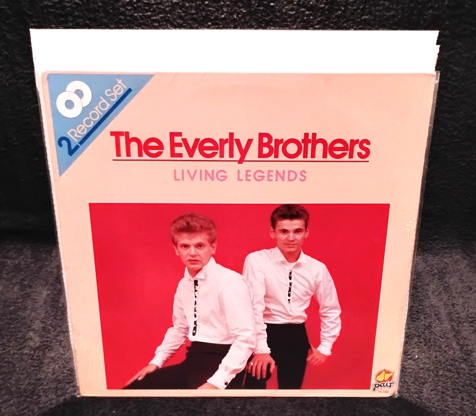 (SEALED) EVERLY BROTHERS  "LIVING LEGENDS"  (RARE PAIR VINYL X2/ 1ST RL-19??) - Image 4 of 4