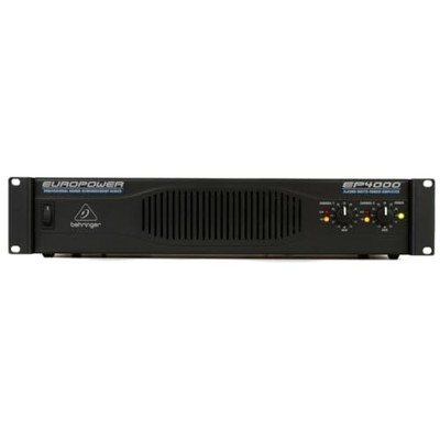 ②【 未使用 保管品 】BEHRINGER　ステレオ　パワーアンプ　EP4000　EUROPOWER　200V　オーディオ機器　ベリンガー Amazon.com: Behringer Europower Ep4000 Professional 4,000-Watt