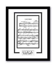 8 Seconds Lane's Theme Bill Conti Autographed Signed 11x14 Framed Photo ACOA