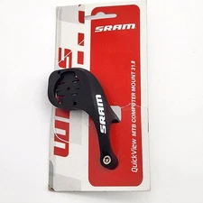 SRAM MTB QuickView for Garmin Bicycle Computer Mount Black OPEN PACKAGE