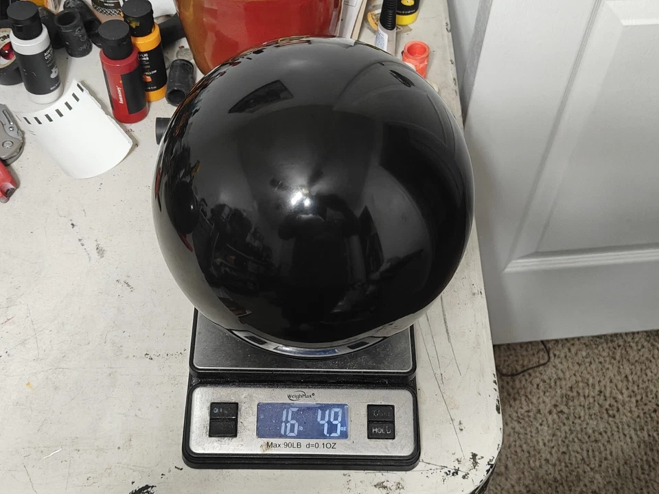 Bola de boliche de borracha 16 lb NNB AMF AMFlite - Imagem 4 de 4