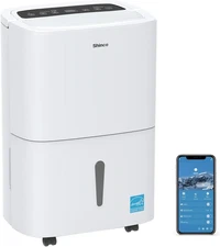 6,000 Sq.Ft Energy Star Dehumidifier with WIFI  Ideal for Large Rooms and Home
