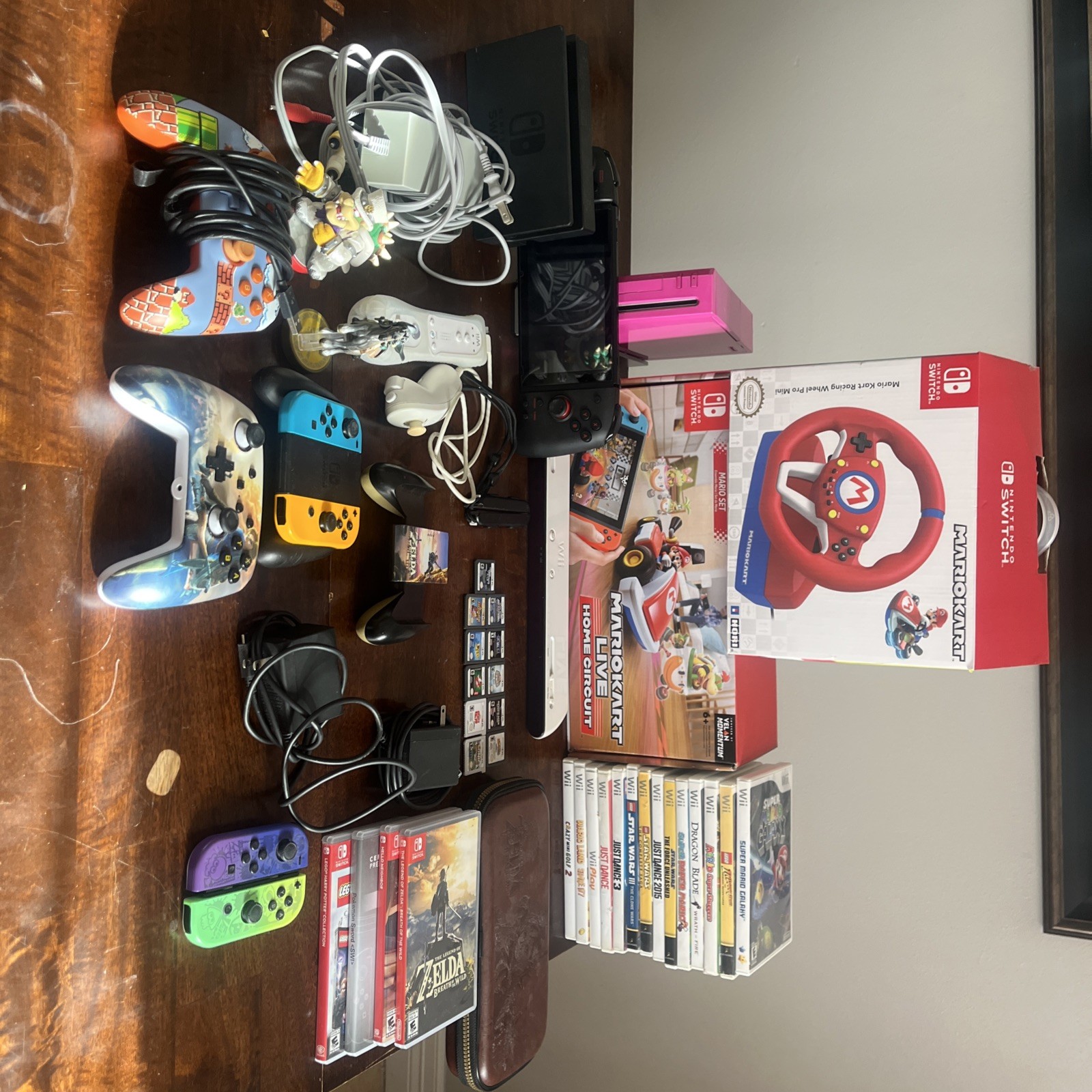 Nintendo Bundle/nintendo Switch And Wii Plus Games And Accessories