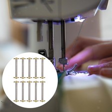 8228 10 Pieces Metal Shuttle Bobbin Bobbins Set for Singer 27 28 127 128