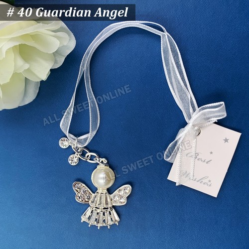 Wedding Bridal Good Luck Charm Silver Gold Diamante Wedding Horseshoe Keepsake - Picture 125 of 127