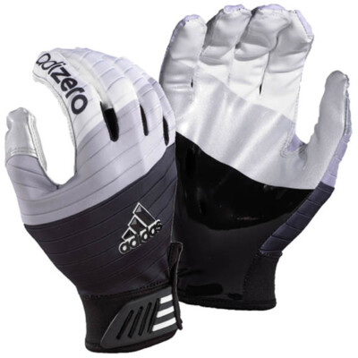 Adidas Adizero Smoke Football Gloves Featuring Grip Tack For Intense Grip NEW!