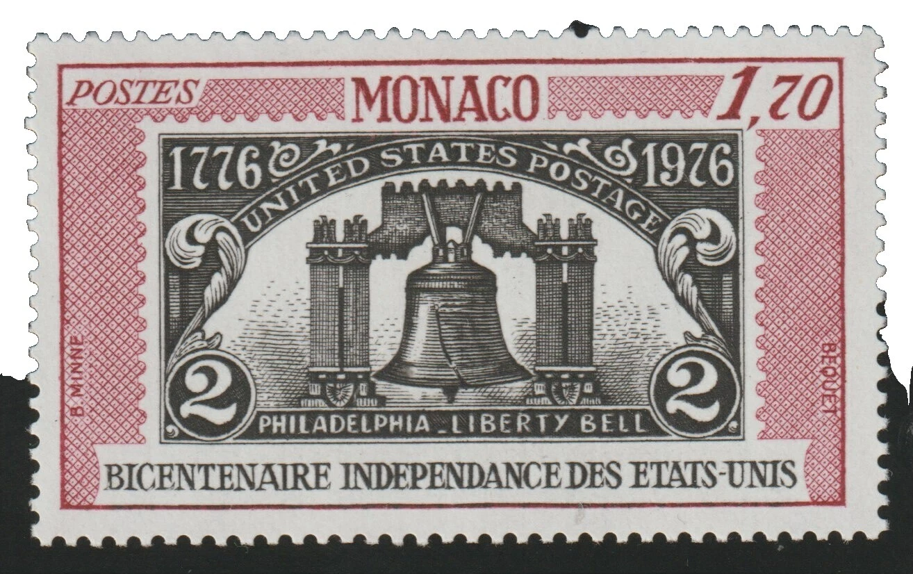 Ligeramente con bisagras Sellos MONACAN acontecimientos históricos