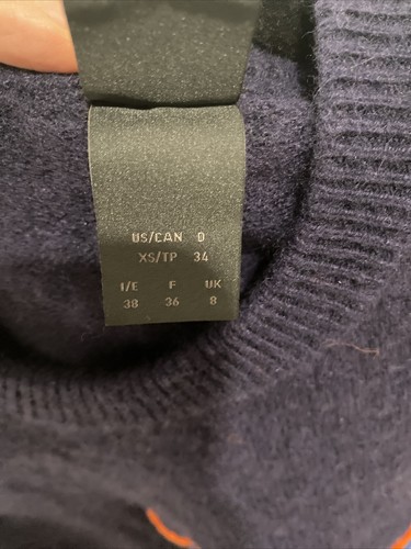 Puma Fenty Rihanna Varsity Letter Damen Sweater Pullover Blau Trikot Gr. 0 XS - Bild 19 von 20