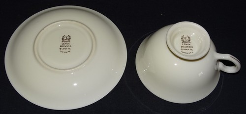 Taza y platillo Lenox USA Greenfield - Imagen 3 de 5