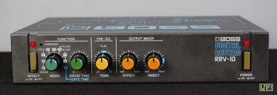 BOSS 名機 RRV-10 Digital Reverb ラックエフェクター Boss RRV-10 Digital Reverb Vintage Half Rack Effects Unit | eBay