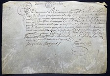 ✒ P.S Jacques du BURGUET Chirurg von Louis XIV Rebouteux Renouer 1677