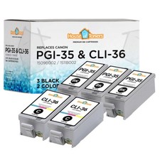 PGI35 CLI36 for Canon Ink Cartridges for PIXMA iP100 iP110 TR150 Lot
