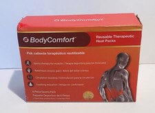 Body Comfort Reusable Therapeutic Heat Packs Sport Therapy Sore Muscles 6 pc
