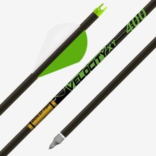 12pk Gold Tip Velocity XT 500 Arrows 2" Raptor Vanes Fletched