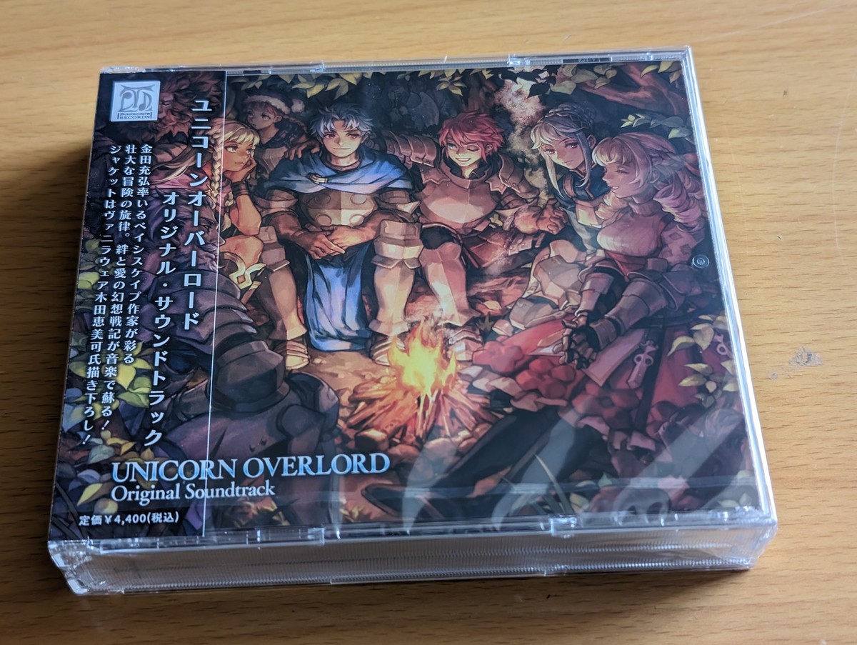 New UNICORN OVERLORD Original Soundtrack 4 CD From Japan F/S | eBay