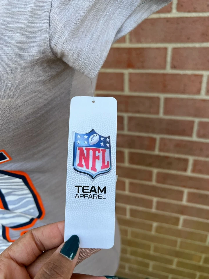 NUEVA CAMISETA NFL CHICAGO BEARS FORTE #22 ADOLESCENTES NIÑAS LETRA BRILLANTE Talla XS Foto 2 de 4