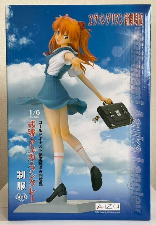AIZU Evangelion Asuka Langley 1/6 Cold Cast Figure Uniform Ver