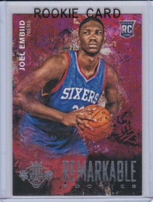 JOEL EMBIID ROOKIE CARD 76er RARE $$ RC Basketball 2014 