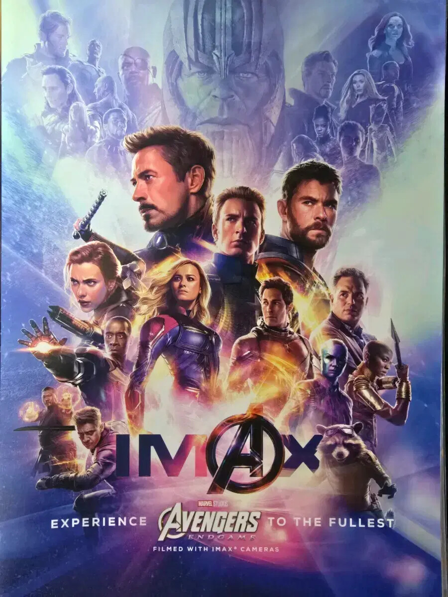 Avengers Endgame Imax poster | eBay