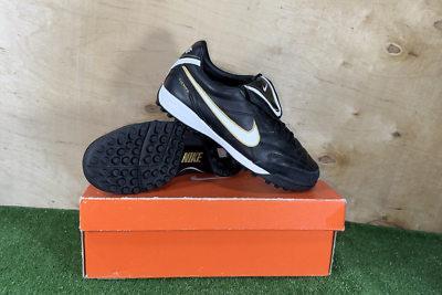 Nike Tiempo Mystic III TF 366183-018 Black boots Cleats mens Nike Tiempo Mystic III TF 366183-018 Black boots Cleats mens