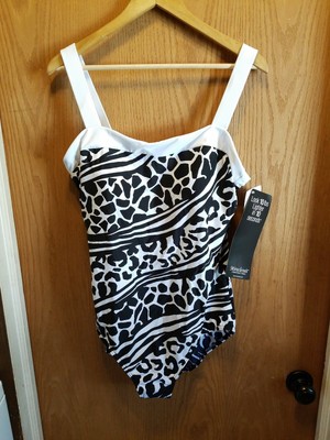 miraclesuit leopard print swimsuit