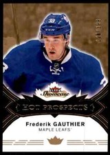 2016-17 FLEER SHOWCASE HOT PROSPECTS FREDERIK GAUTHIER ROOKIE 228/399 TORONTO
