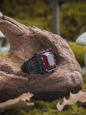 NIGHT WORKS Nocturne European American Dark Vampire Rococo Carved Square Ring