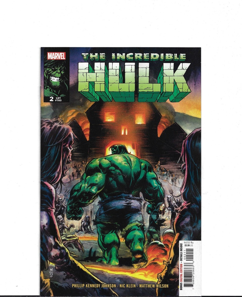 Marvel Comics Incredible Hulk NM-/M 2023 | eBay