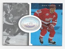STEVE YZERMAN SPX FINITE 98-99  RARE SPECTRUM GLOBAL IMPACT CARD PLUS OTHERS