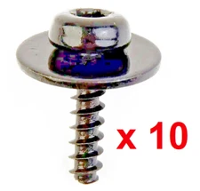 FORD Under Tray Splash Guard Torx Screw With Washer O.E.M 1449533 - Pack of x10.
